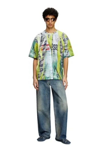 t-boxt-r13 Tricou cu imprimeu trompe l’oeil crăpat