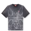 t-boxt-t13 Tricou cu imprimeu medieval în tonuri t-boxt-t13 Tricou cu imprimeu medieval în tonuri