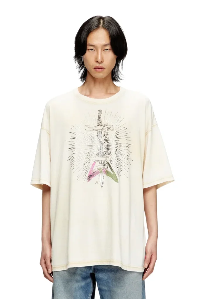 t-boxt-t18 Tricou cu imprimeu sabie t-boxt-t18 Tricou cu imprimeu sabie