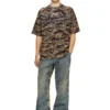 t-boxt-t22 Tricou Camo cu logo camuflaj t-boxt-t22 Tricou Camo cu logo camuflaj