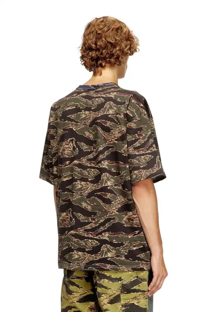 t-boxt-t22 Tricou Camo cu logo camuflaj t-boxt-t22 Tricou Camo cu logo camuflaj