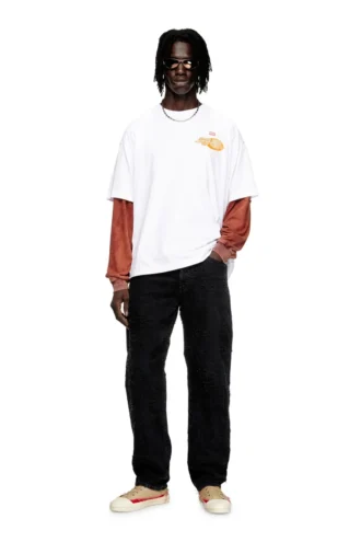 t-boxt-t23 Tricou din bumbac cu imprimeu grafic