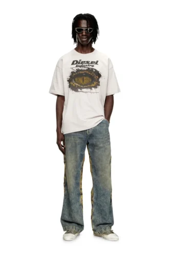 t-boxt-t25 Tricou din bumbac cu imprimeu digital