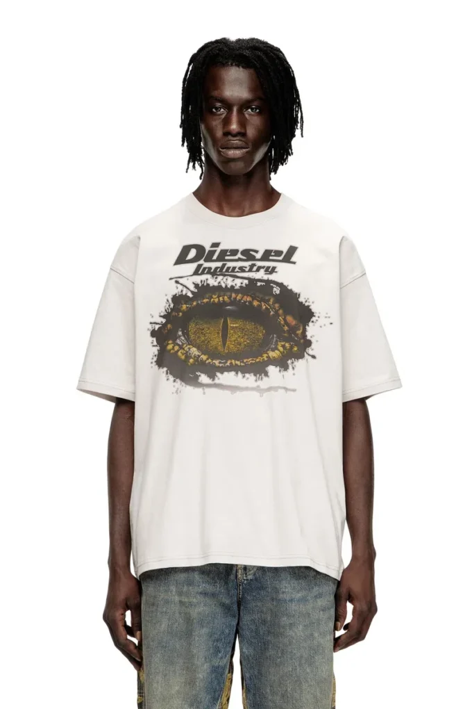 t-boxt-t25 Tricou din bumbac cu imprimeu digital