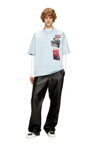 t-boxt-t3 Tricou cu patch-uri foto cu logo