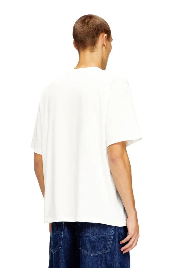 t-boxt-v13 Tricou relaxat din bumbac cu imprimeu digital