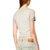 t-ele Tricou cu nervuri și inimă pictată în acuarelă D