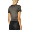 t-ele Tricou cu nervuri și inimă pictată în acuarelă D
