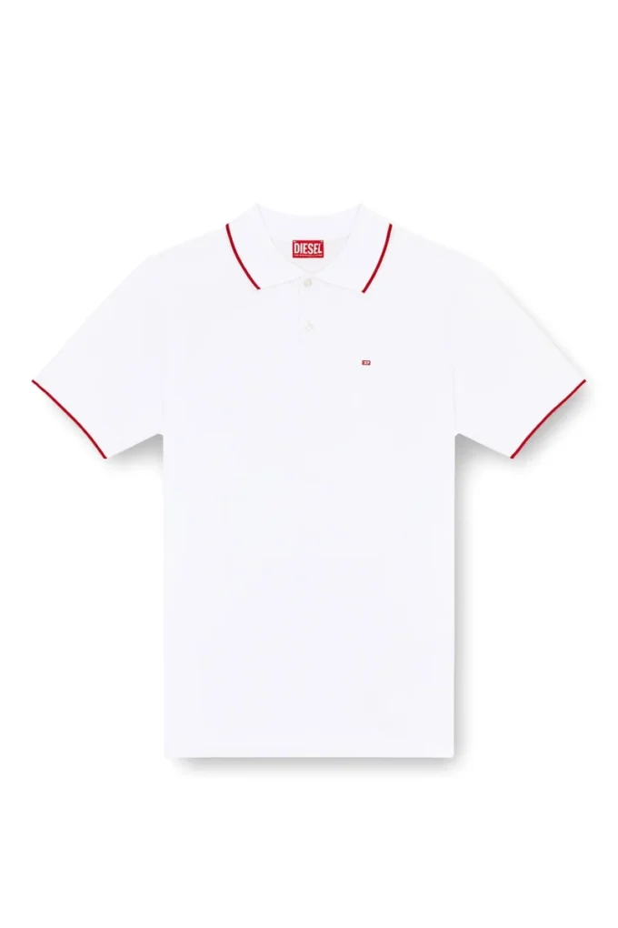 t-ferry-microdiv Tricou polo cu broderie micro Diesel