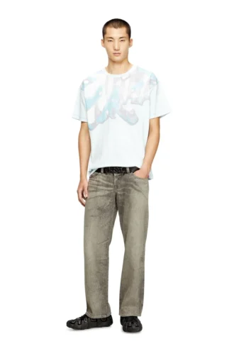 t-gaspard-ihbj Tricou cu imprimeu grafic decolorat