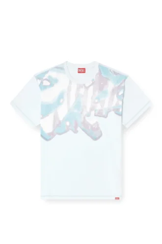 t-gaspard-ihbj Tricou cu imprimeu grafic decolorat