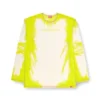 t-hassan-ls-a Tricou din nailon cu mâneci lungi și imprimeu cu versuri