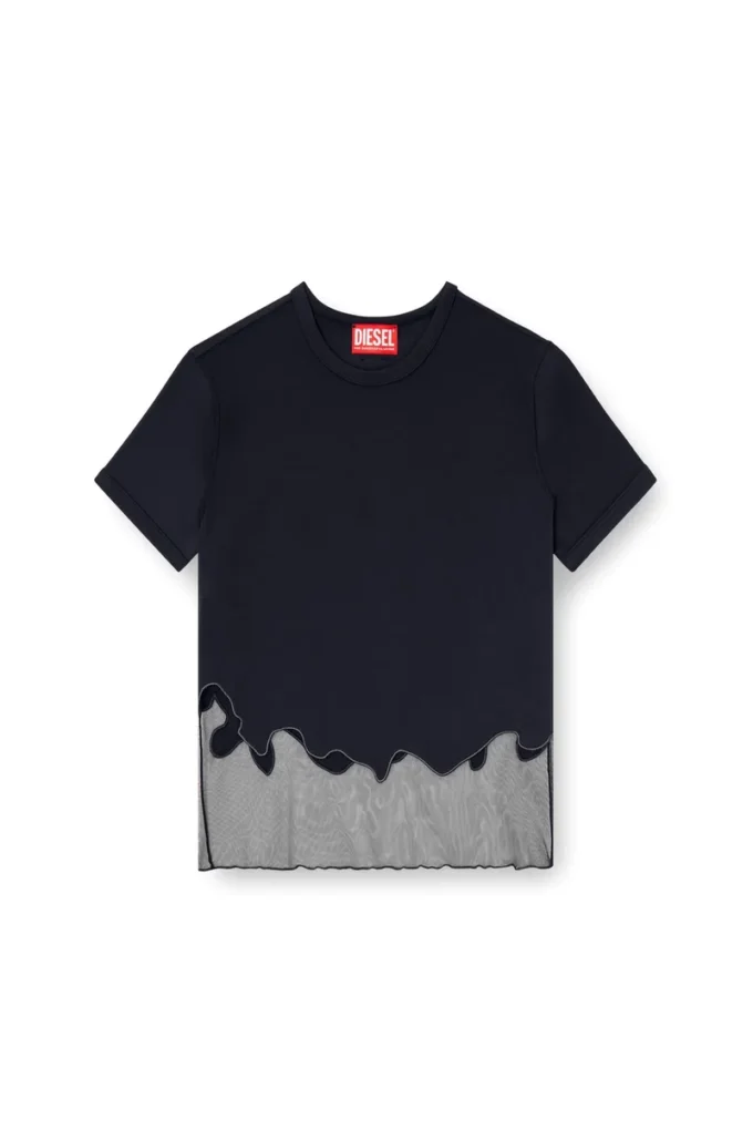 t-inlay-r1 Tricou din nailon cu inserție din tul
