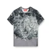 t-inlay Tricou din nailon cu imprimeu heraldic