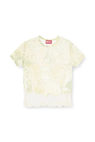 t-inlay Tricou din nailon cu imprimeu heraldic