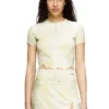 t-inlay Tricou din nailon cu imprimeu heraldic