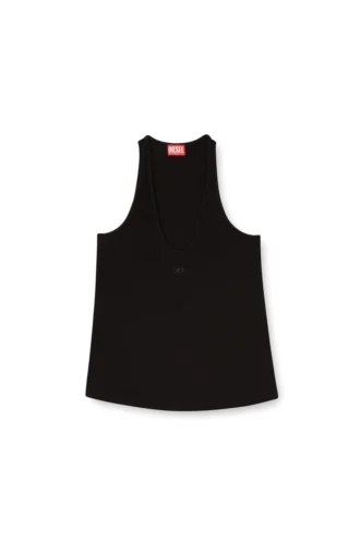 t-ipsya-lkds Tricou cu nervuri și decupaj oval