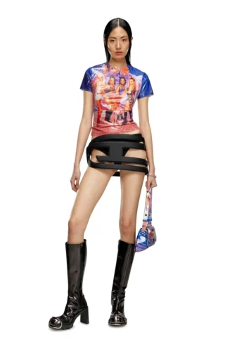 t-jodie Tricou cu imprimeu Diesel film creț