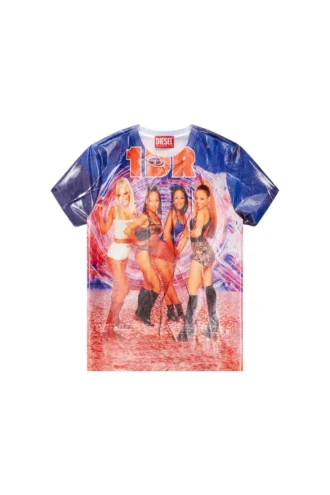 t-jodie Tricou cu imprimeu Diesel film creț