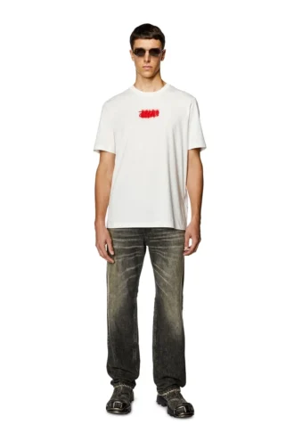t-just-n4 Tricou cu logo din bumbac organic t-just-n4 Tricou cu logo din bumbac organic