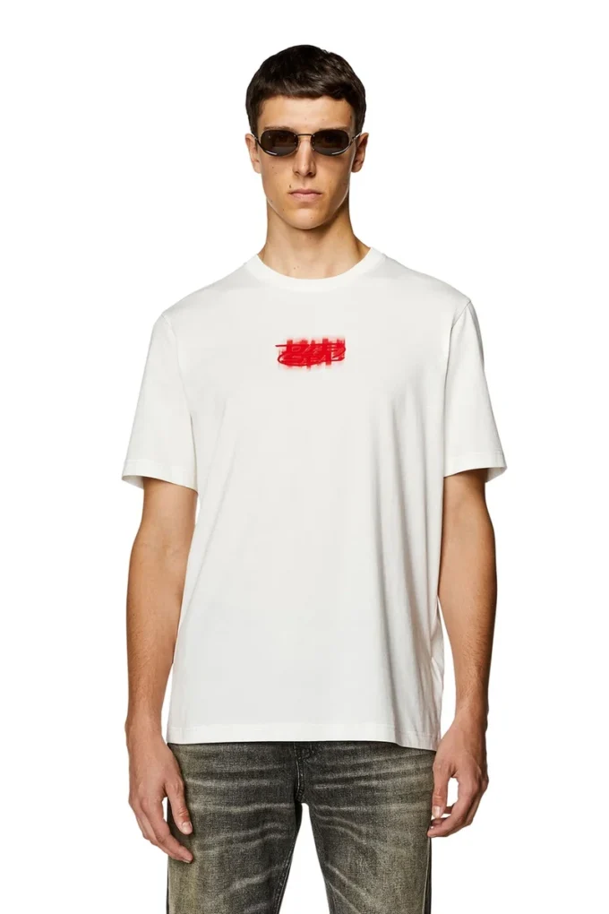 t-just-n4 Tricou cu logo din bumbac organic t-just-n4 Tricou cu logo din bumbac organic