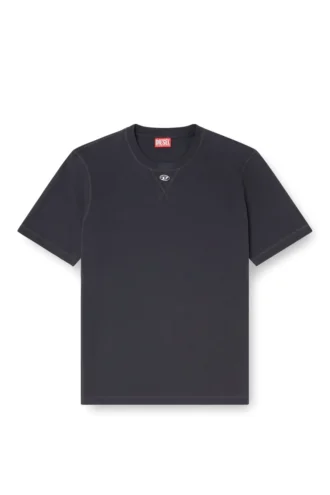 t-madjust-tr Tricou obișnuit cu guler rotund și Oval D