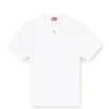 t-madjust-tr Tricou obișnuit cu guler rotund și Oval D