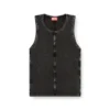 t-mely-sl Maiou din tricou cu aspect denim