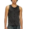 t-mely-sl Maiou din tricou cu aspect denim