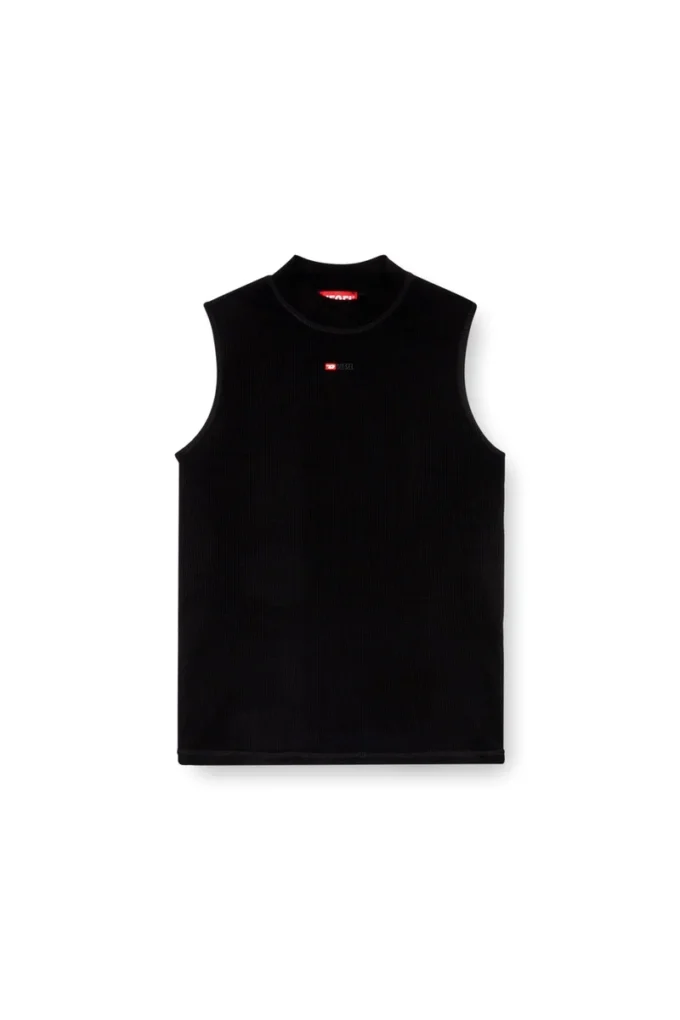 t-mokky-sl-microdiv Tricou cu bretele și guler înalt