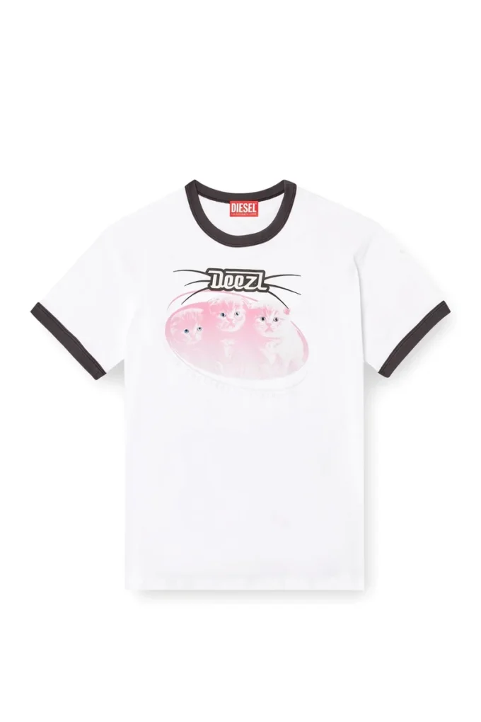 t-norm-cuff Tricou din bumbac cu imprimeu digital t-norm-cuff Tricou din bumbac cu imprimeu digital