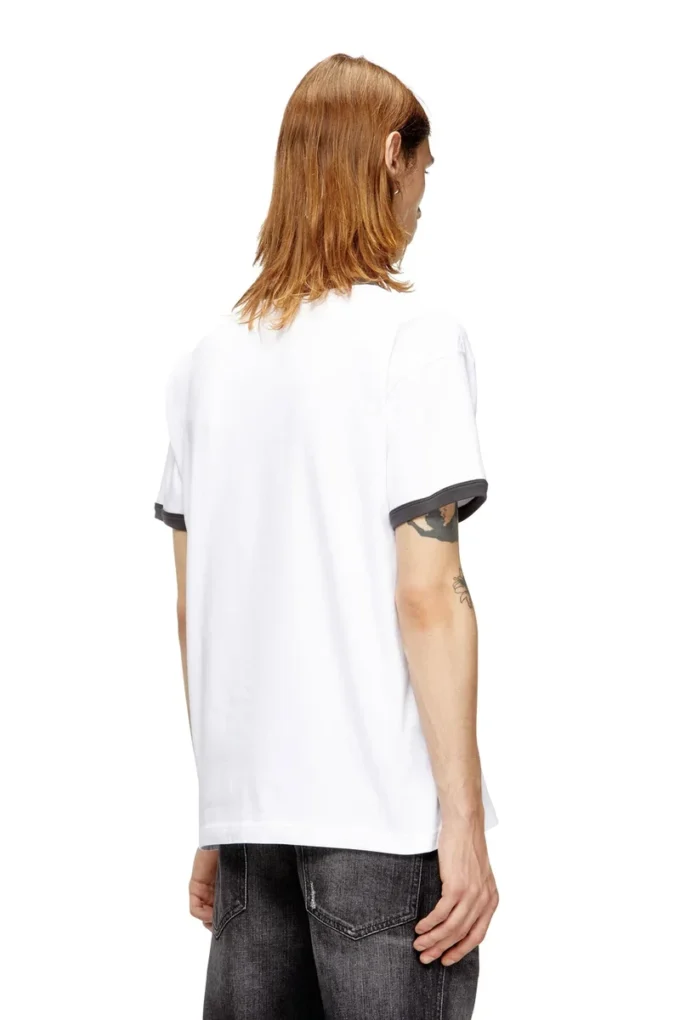 t-norm-cuff Tricou din bumbac cu imprimeu digital t-norm-cuff Tricou din bumbac cu imprimeu digital
