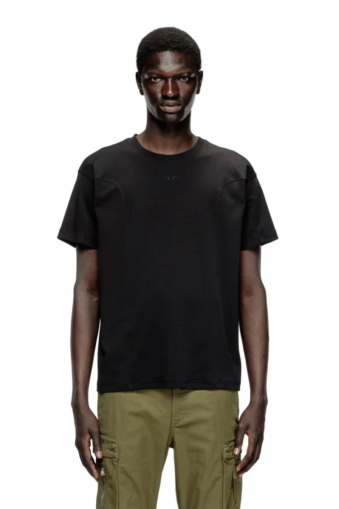 t-norm-int Tricou cu mâneci scurte și inserții t-norm-int Tricou cu mâneci scurte și inserții