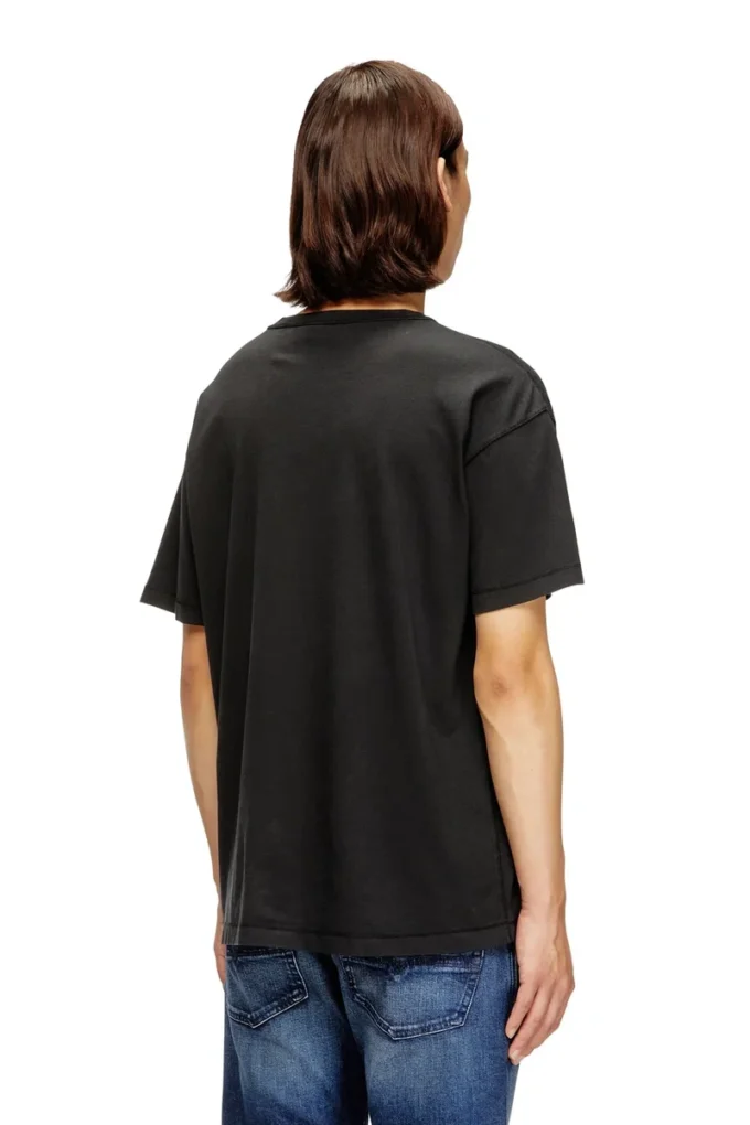 t-norm-iod Tricou din bumbac ușor, cu logo metalic Oval D