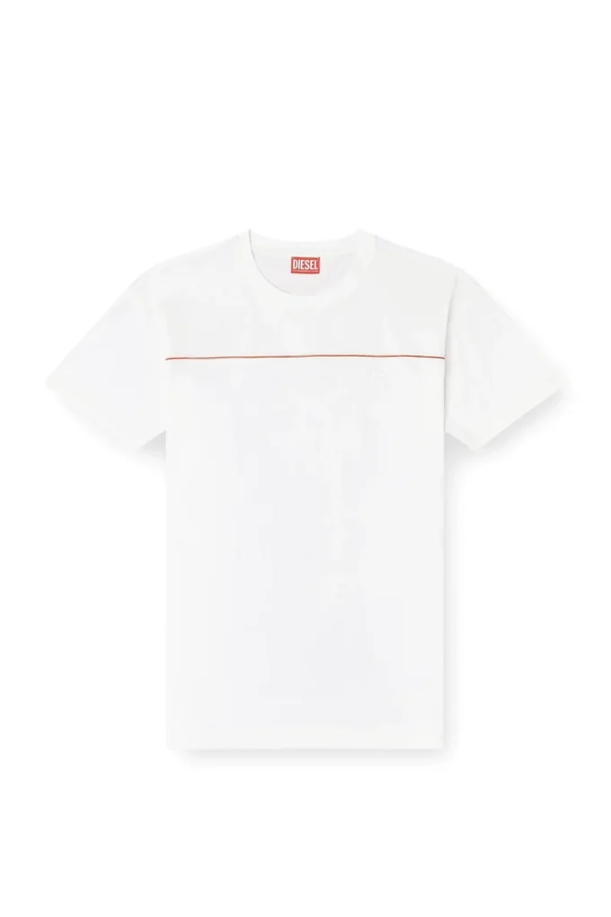 t-norm-piping Tricou cu bordură contrastantă t-norm-piping Tricou cu bordură contrastantă