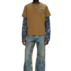 t-norm-t3 Tricou cu patch logo camuflaj t-norm-t3 Tricou cu patch logo camuflaj