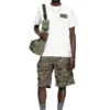 t-norm-t3 Tricou cu patch logo camuflaj t-norm-t3 Tricou cu patch logo camuflaj