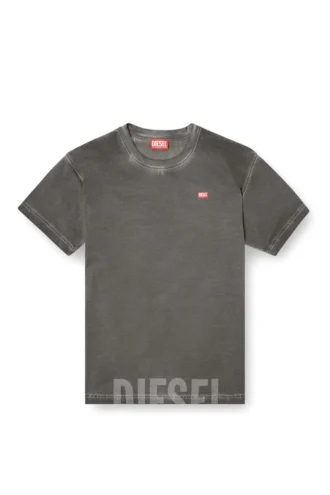 t-norm-t7 Tricou din bumbac cu guler rotund și imprimeu
