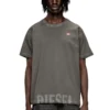 t-norm-t7 Tricou din bumbac cu guler rotund și imprimeu t-norm-t7 Tricou din bumbac cu guler rotund și imprimeu