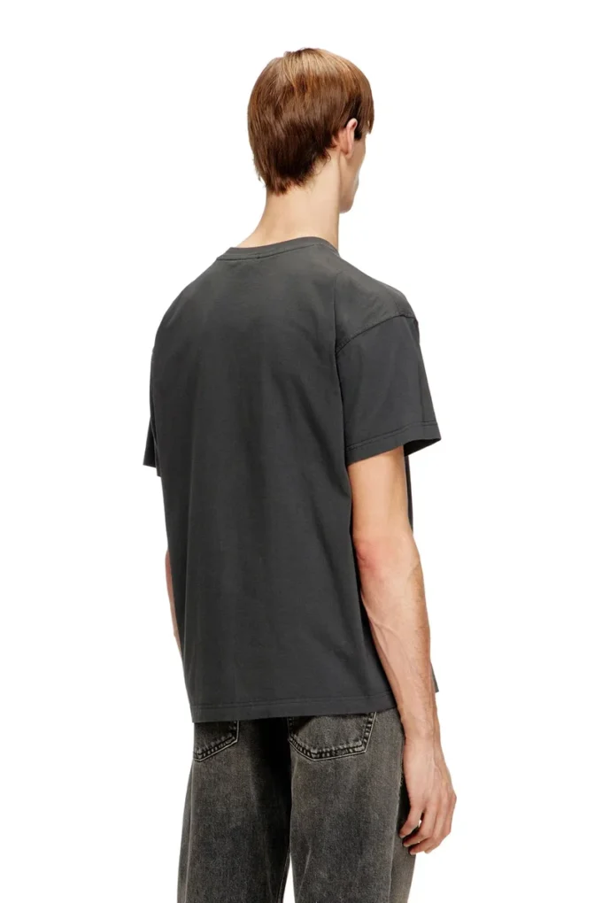t-norm-v11 Tricou regular cu aplicație D t-norm-v11 Tricou regular cu aplicație D