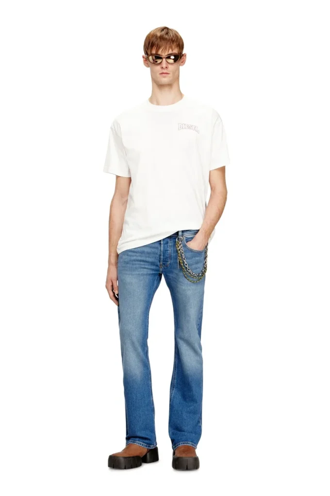 t-norm-v16 Tricou din bumbac cu broderie Diesel t-norm-v16 Tricou din bumbac cu broderie Diesel