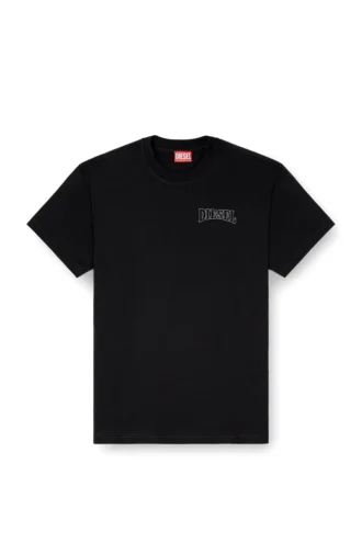 t-norm-v16 Tricou din bumbac cu broderie Diesel