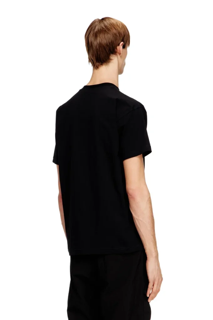 t-norm-v16 Tricou din bumbac cu broderie Diesel t-norm-v16 Tricou din bumbac cu broderie Diesel