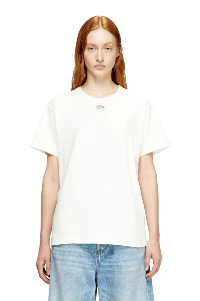 t-normy-od-s1 Tricou din bumbac cu Oval D metalic t-normy-od-s1 Tricou din bumbac cu Oval D metalic