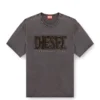 t-rawboxt Tricou cu logo aplicat și margini nefinisate t-rawboxt Tricou cu logo aplicat și margini nefinisate