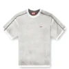 t-riven Tricou relaxat din bumbac cu imprimeu colorat t-riven Tricou relaxat din bumbac cu imprimeu colorat