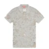 t-smith-devor Tricou polo din tul cu jersey distrus t-smith-devor Tricou polo din tul cu jersey distrus