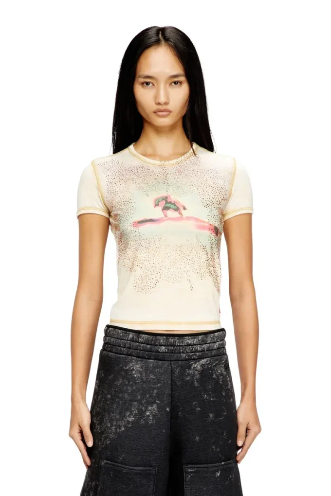 t-uncuties-long-s10 Tricou slim cu strasuri