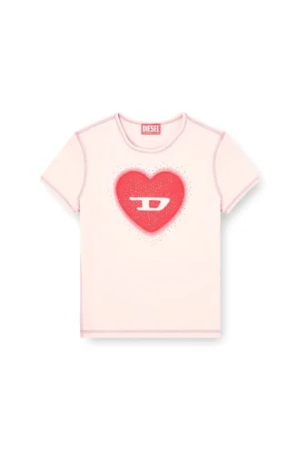 t-uncuties-long-s5 Tricou slim fit cu imprimeu inimă și ținte
