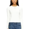 t-uncutieslong-ls-od Pulover din bumbac cu logo Oval D